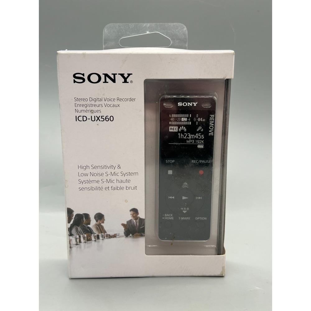 Sony ICD-UX560 Stereo Digital Voice Recorder - Sealed